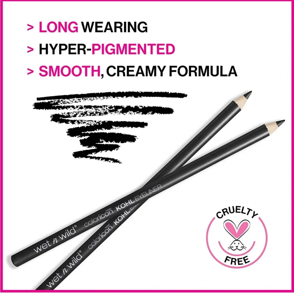 Wet N Wild Baby’s Got Black Coloricon Kohl Eyeliner NIB